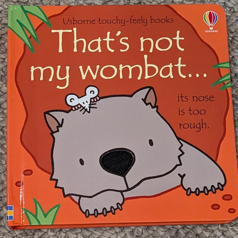 Usborne Touchy-Feely Book That's Not My Wombat